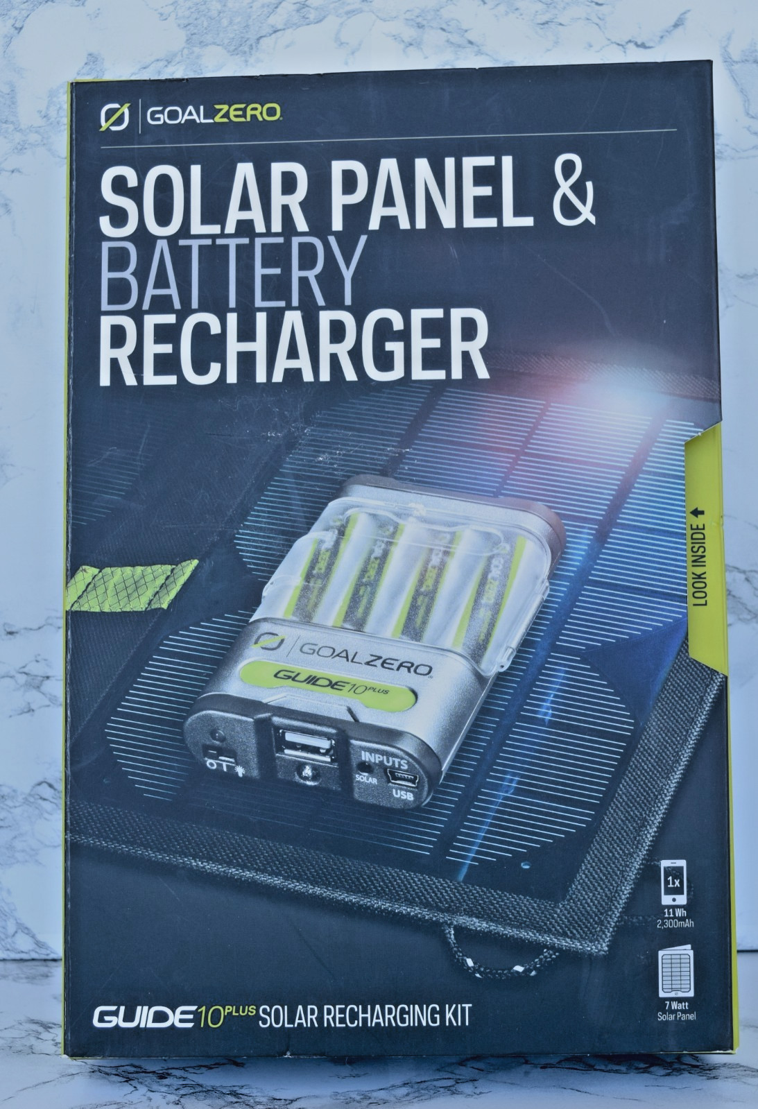 Goal Zero Guide 10 Plus Solar Recharging Kit w/ Nomad 7 Panel, Local Pickup