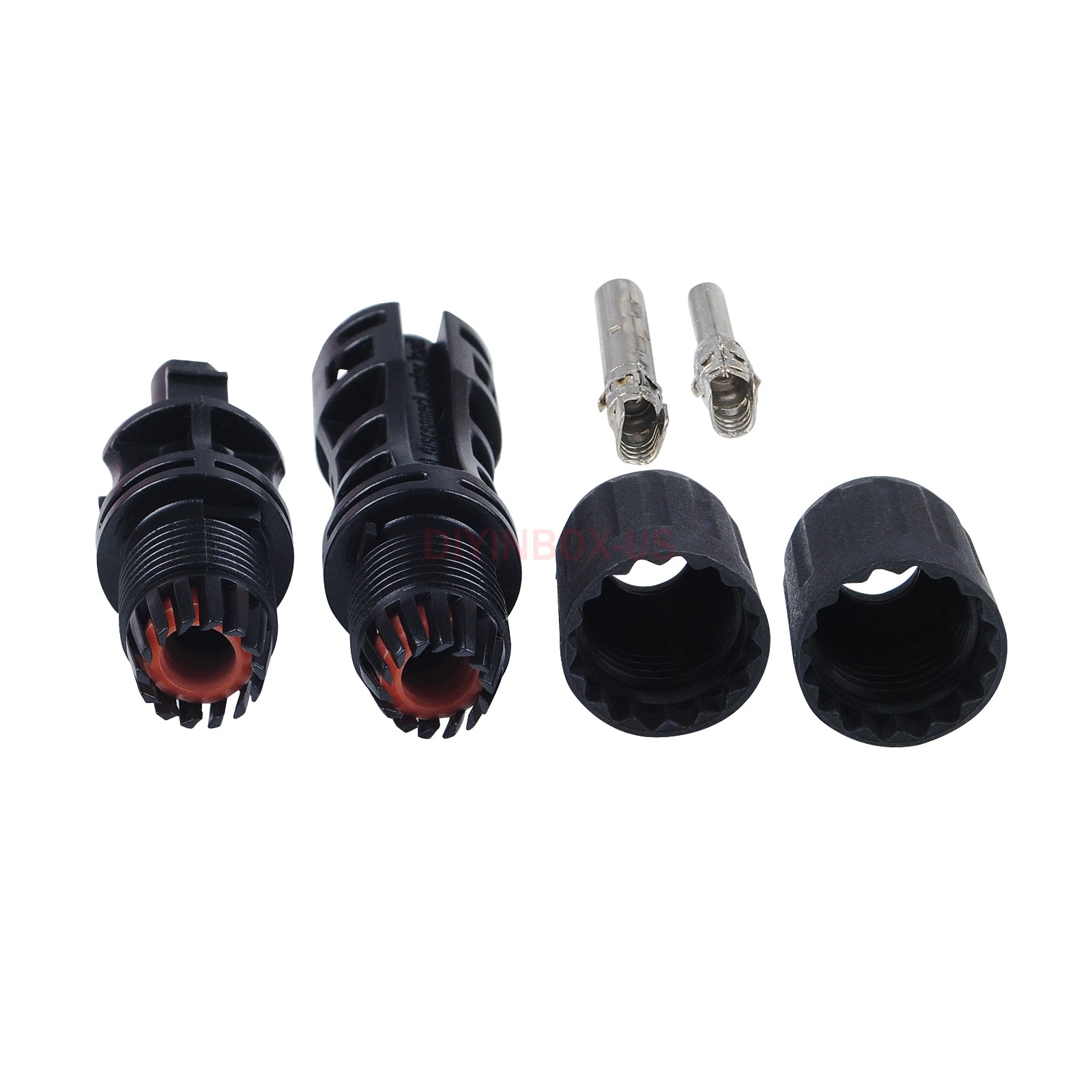 Lot MC4 Male Female Solar M/F Wire Cable Connectors Waterproof for Solar Panel