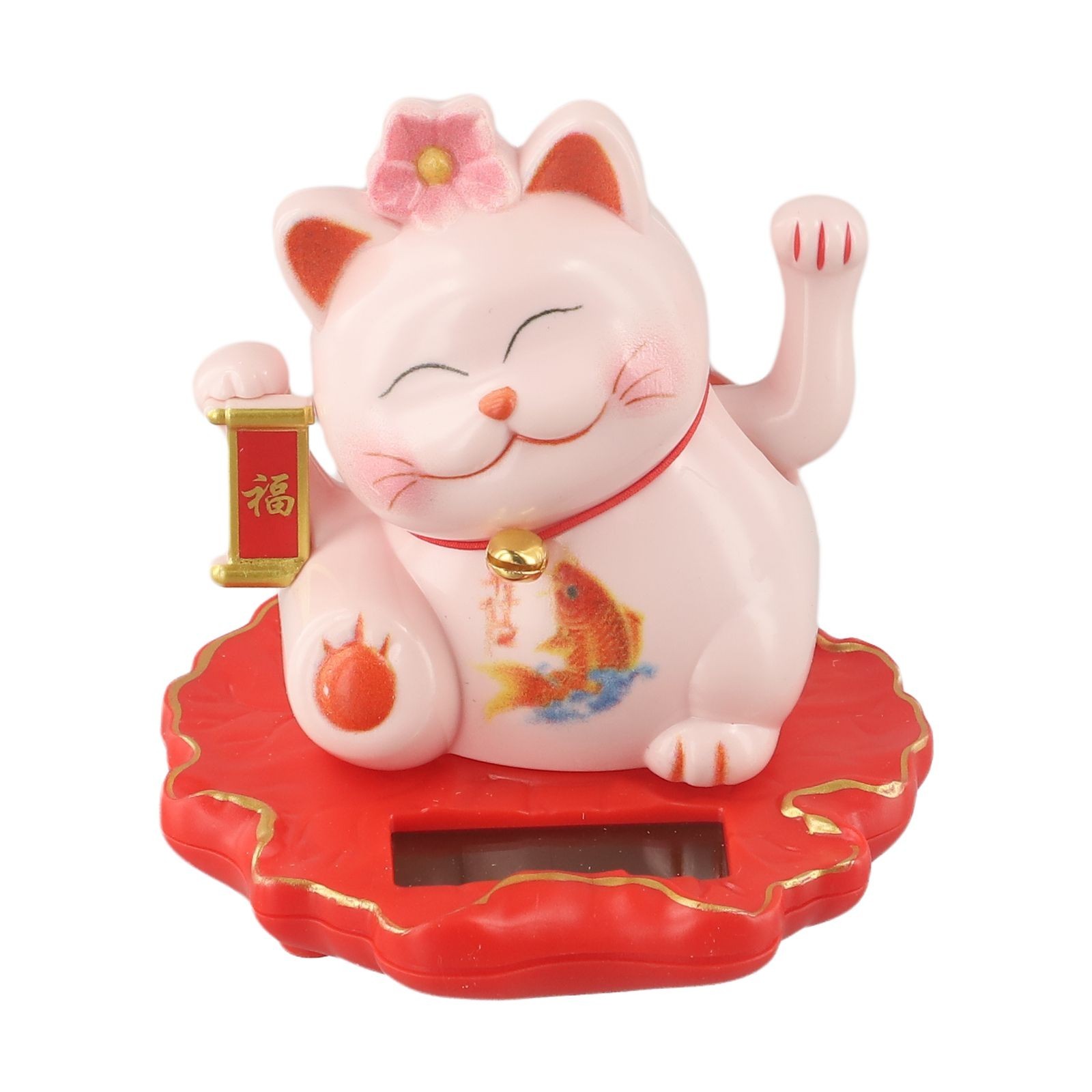 Automatic Waving Lucky Cat Classic Design Financial Prosperity Good Luck Charm
