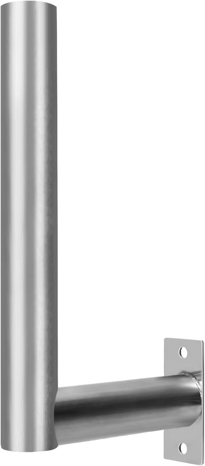 Stainless Steels Pole Mount 12” Length Universal L-Type Pole Mast Bracket for f