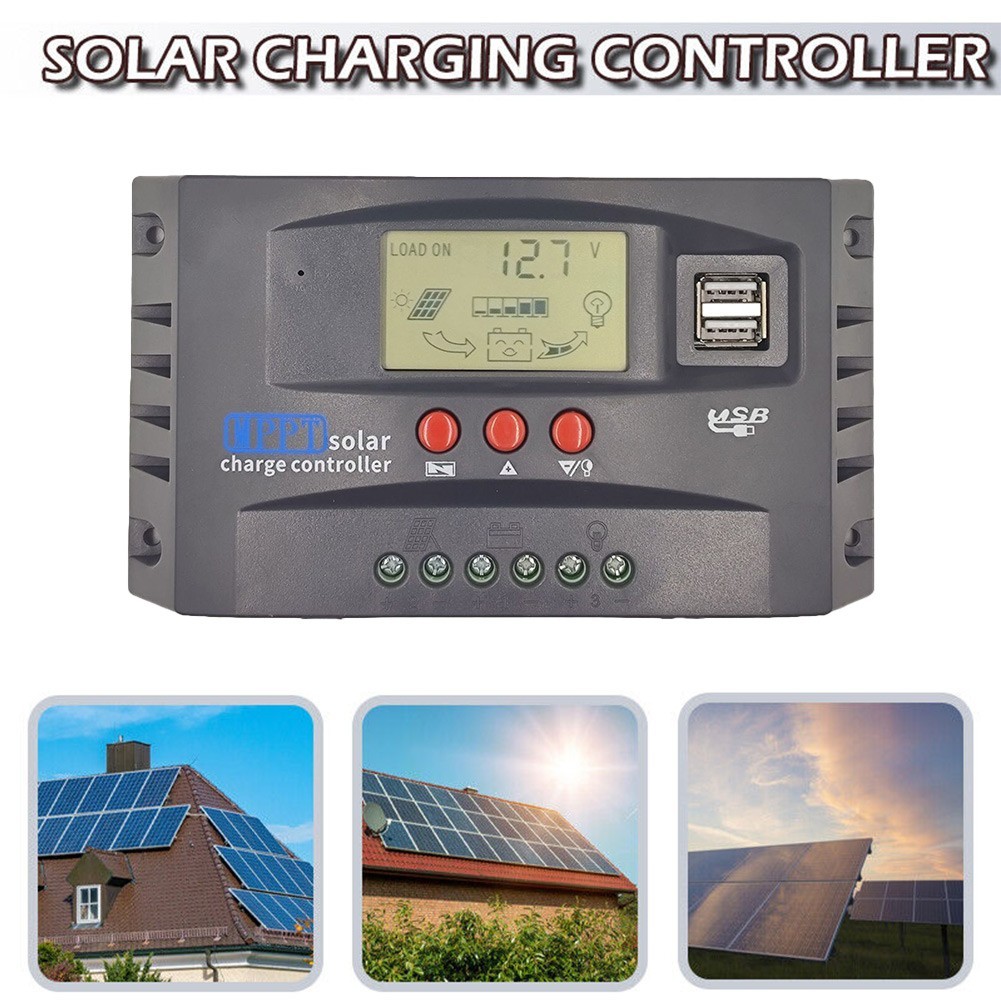 Advanced Monitoring For MPPT 30100A Solar Charge Controller for Batteries