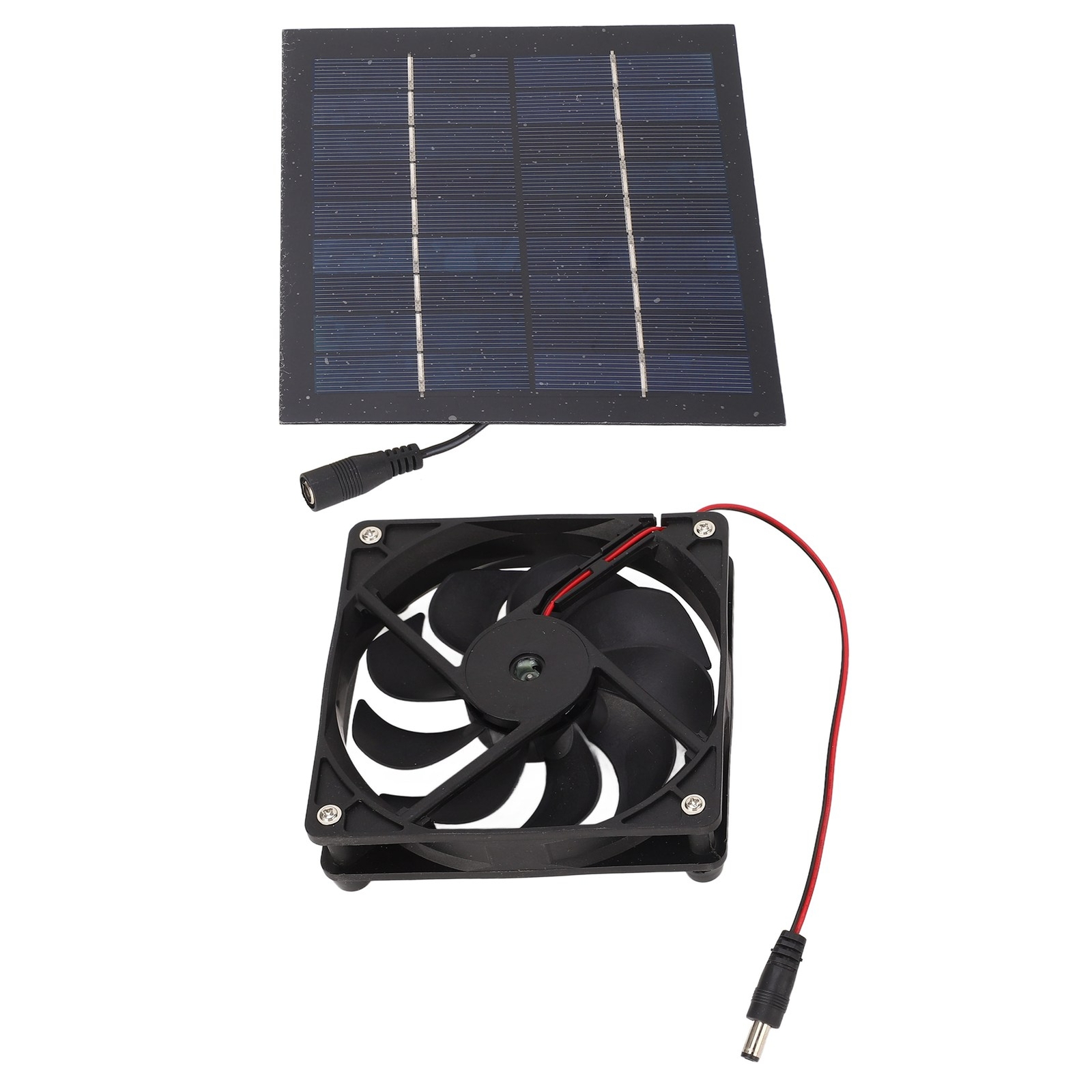 50W Powered For Greenhouse Sheds Chicken Coop Pet House Window Exhaust