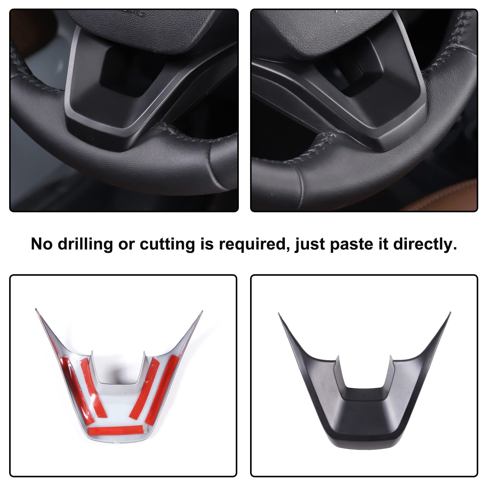 Aunginsy Central Control Steering Under Panel U-shaped Trim Compatible with F…