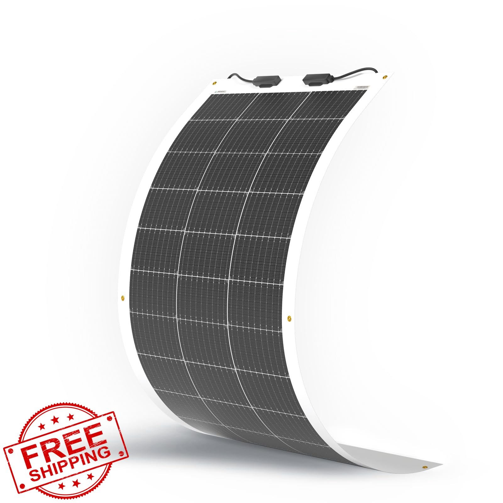 Renogy 100W Flexible Solar Panel Black/White