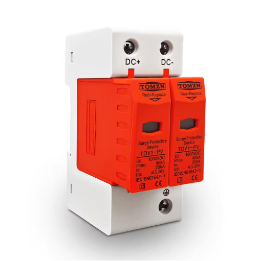 TOMZN DC Surge Protection Device SPD 1000V 20KA 40KA PV DIN Rail Protector