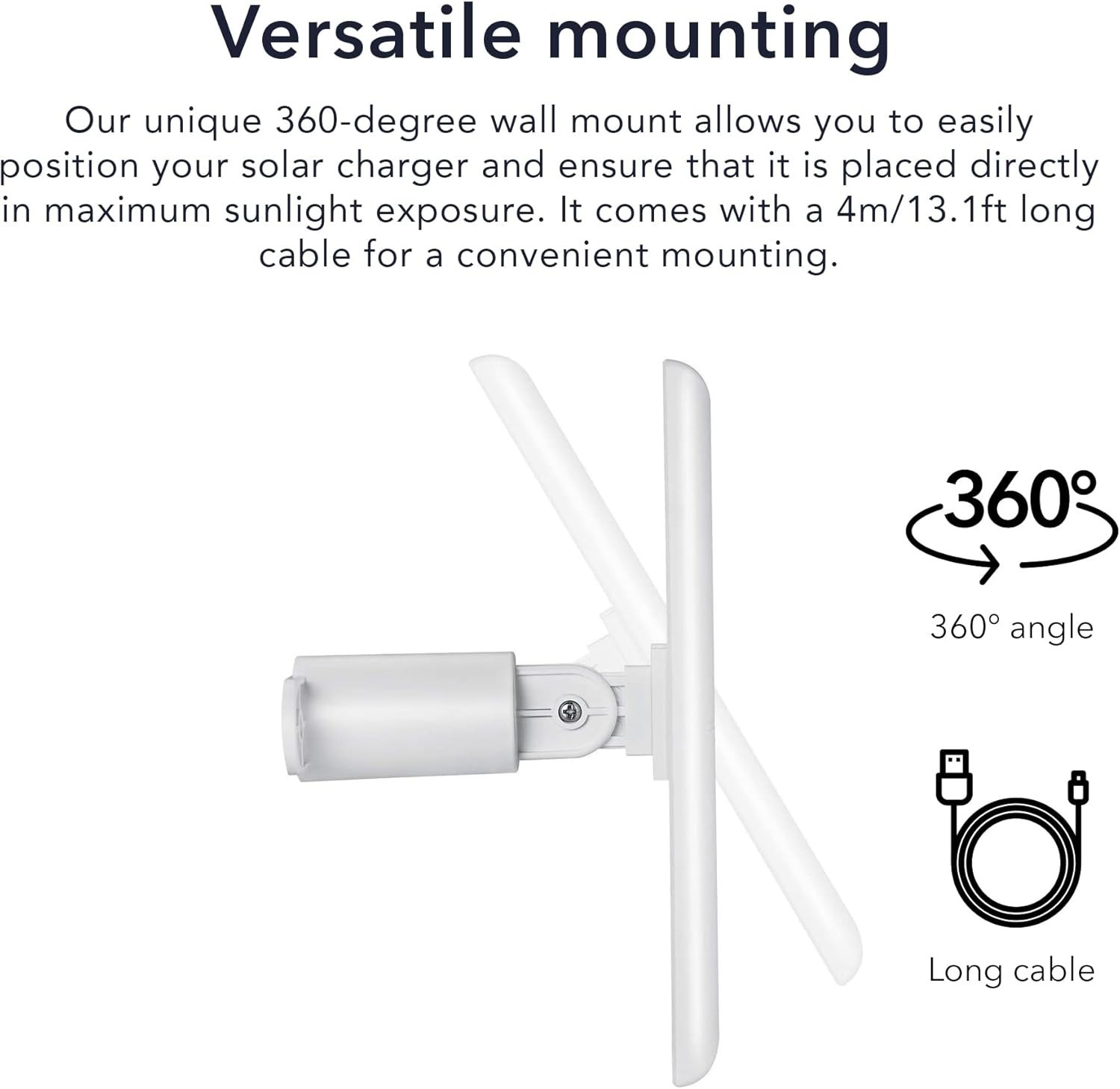 Reliable Solar Charging Solution for Ring Cameras with USB Type-C Connector