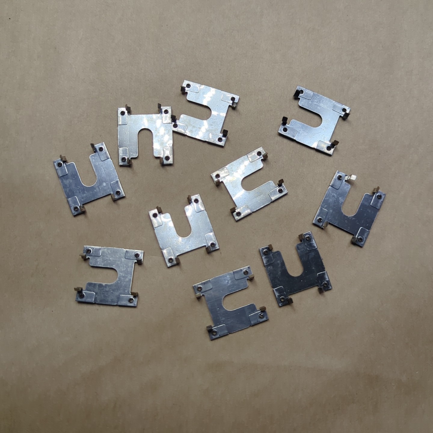 Solar Panel U Mini Rail Kit Mounting Bracket Aluminum For 4 Solar Panels 35mm