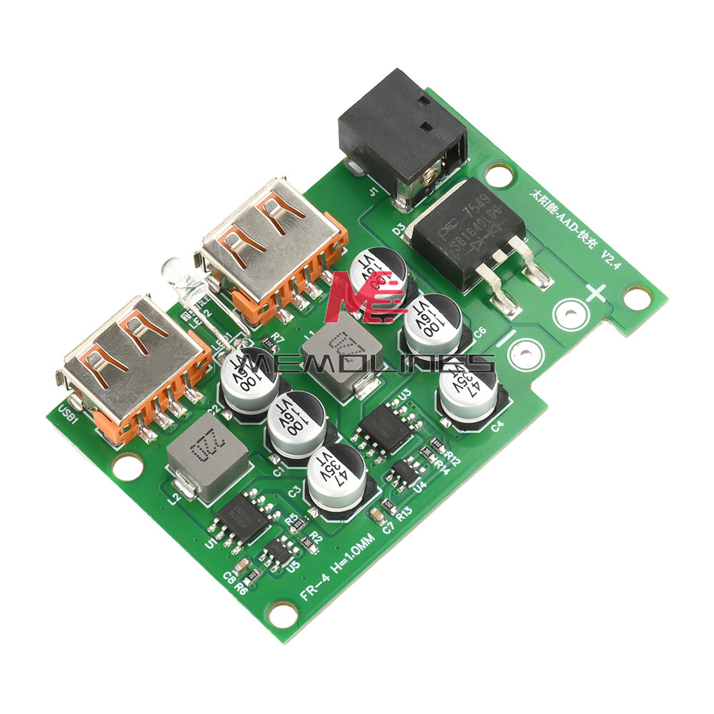 Solar Controller Solar Panel Voltage Regulator QC PD Fast Charging Solar Charger
