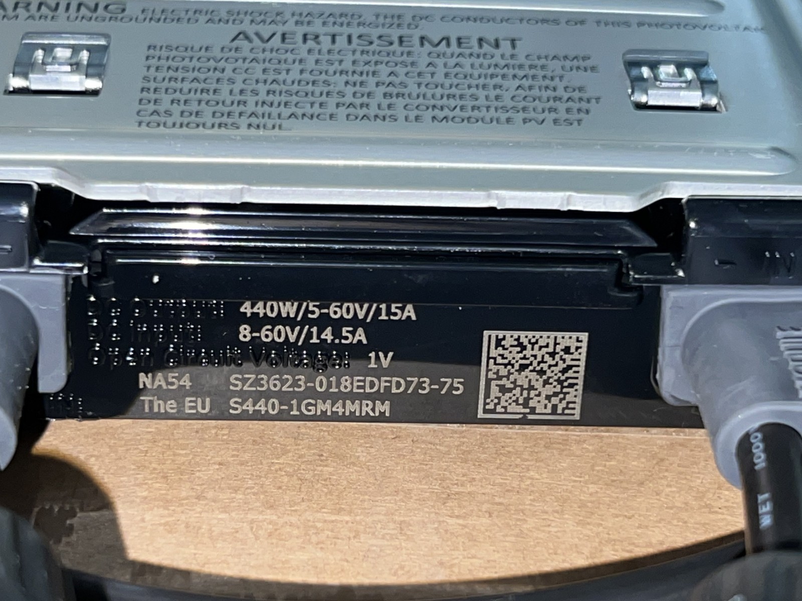 LOT 60x S440-1GM4MRM Solar Edge Power Optimzier 440W Maximizer – SEALED NEW