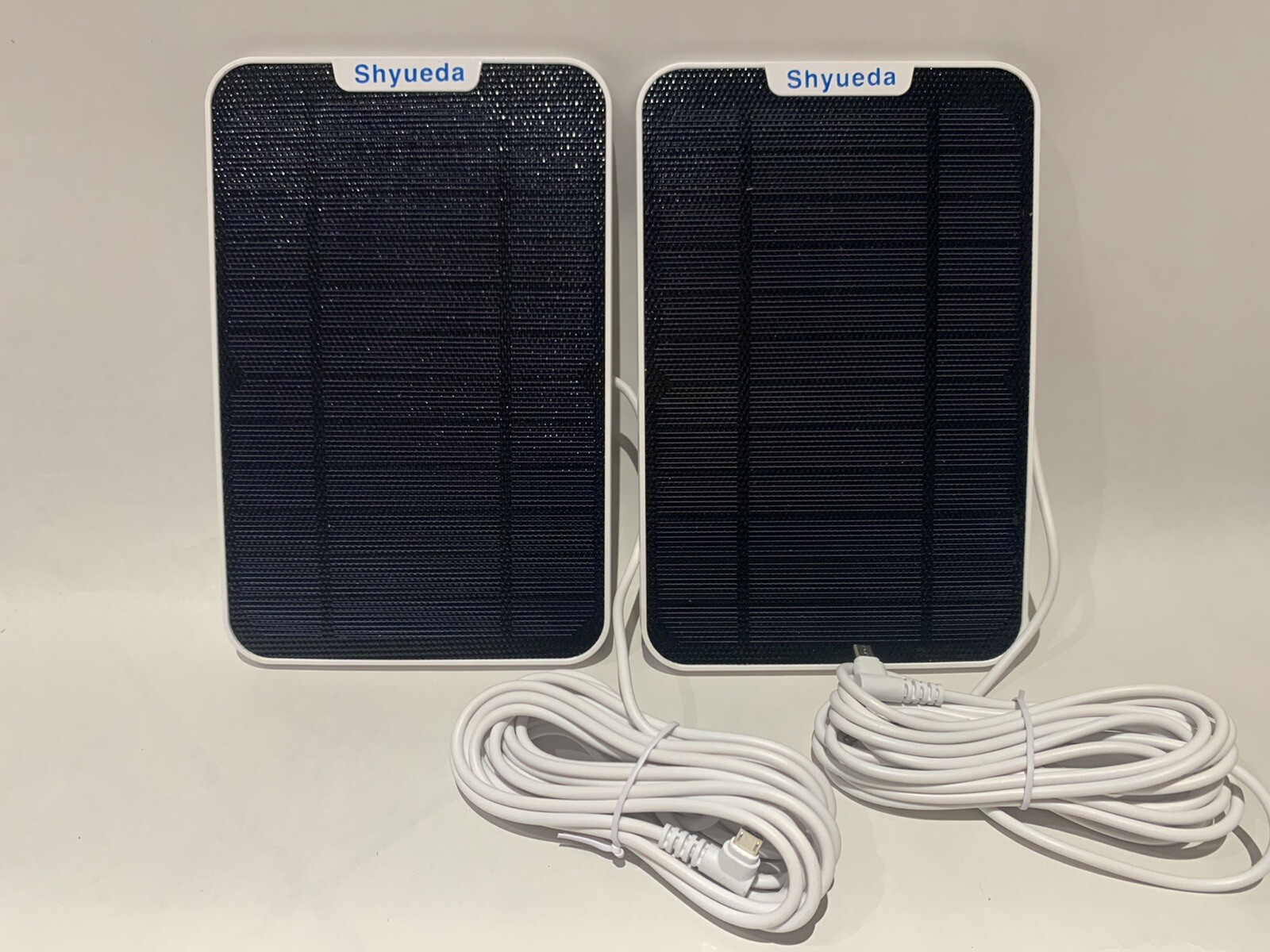 Shyueda 4W Solar Panel Charging Eufycam 1/2/2 Pro 2c/2c Pro E/e20/e40 Arlo ultra