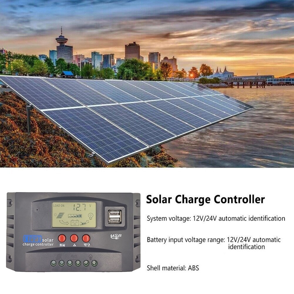 Advanced Monitoring For MPPT 30100A Solar Charge Controller for Batteries