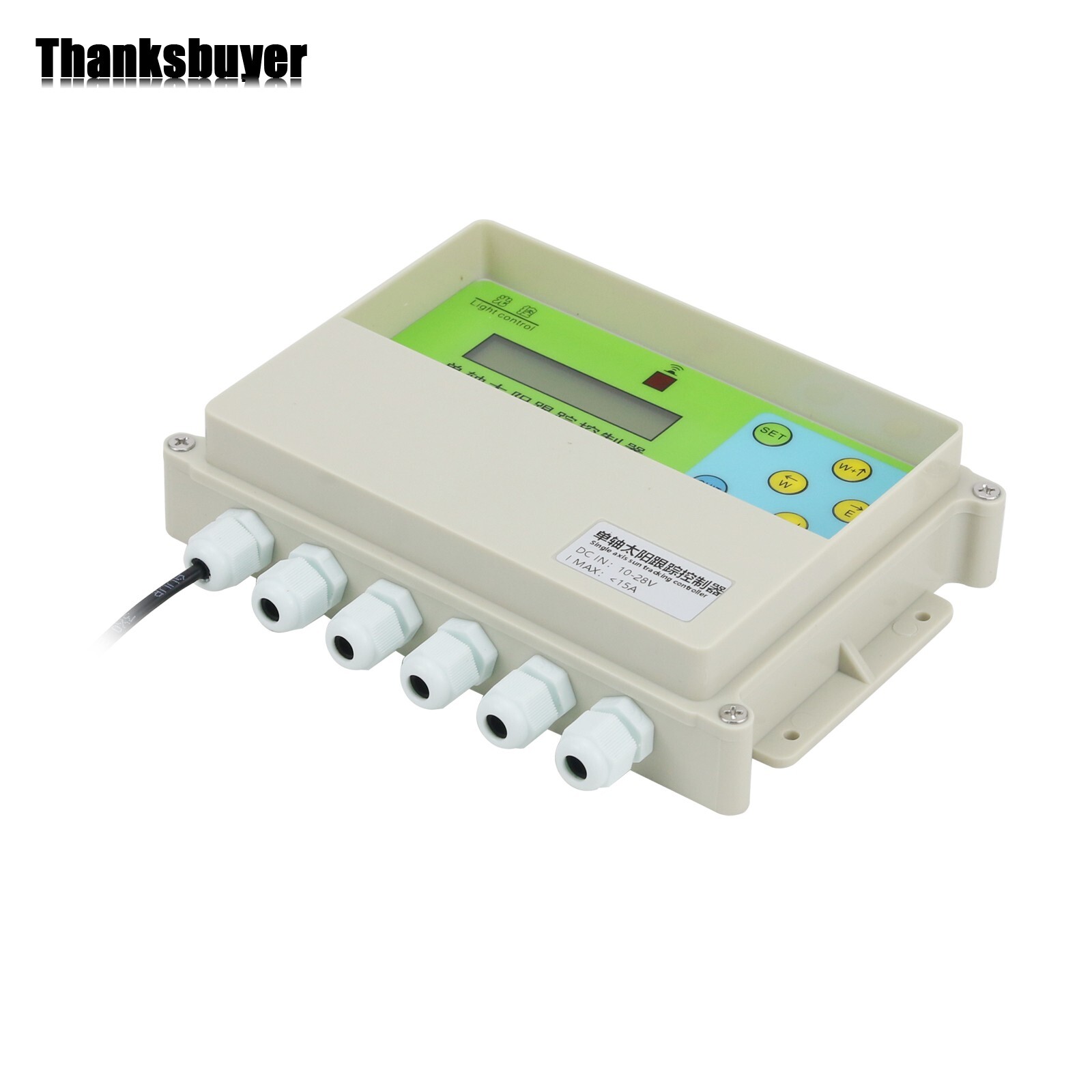 XMYC-1 Single Axis Solar Tracker Controller 12-24V Solar Panel Tracker Kit