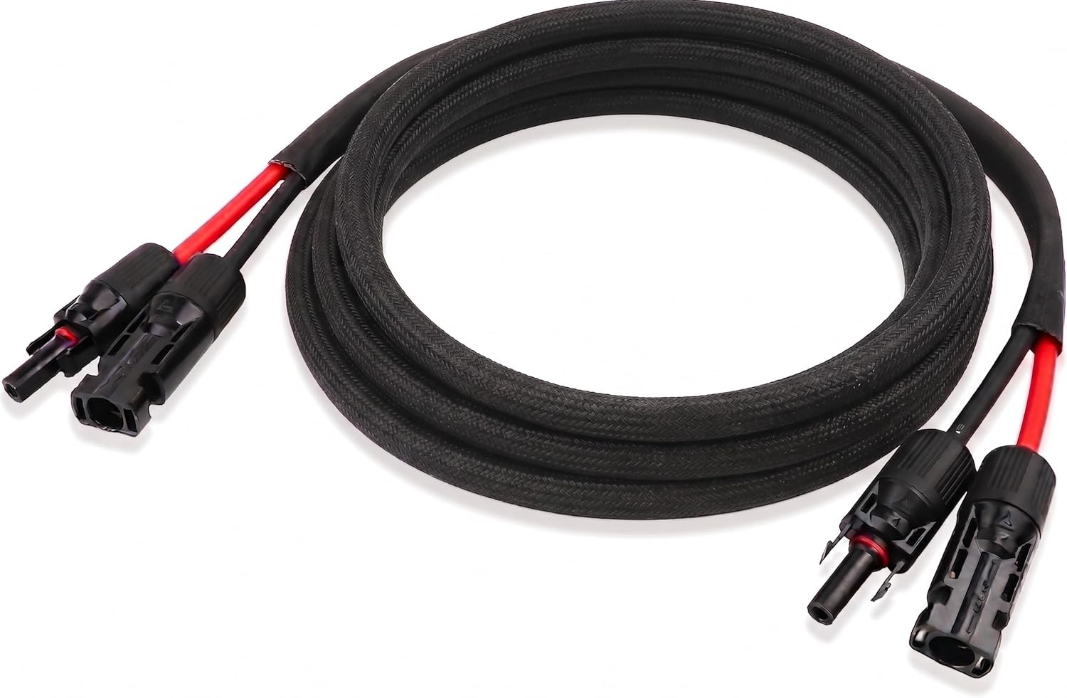 Solar Panel Extension Cable – 10AWG 10FT Solar Wire with Female & Male Waterproo