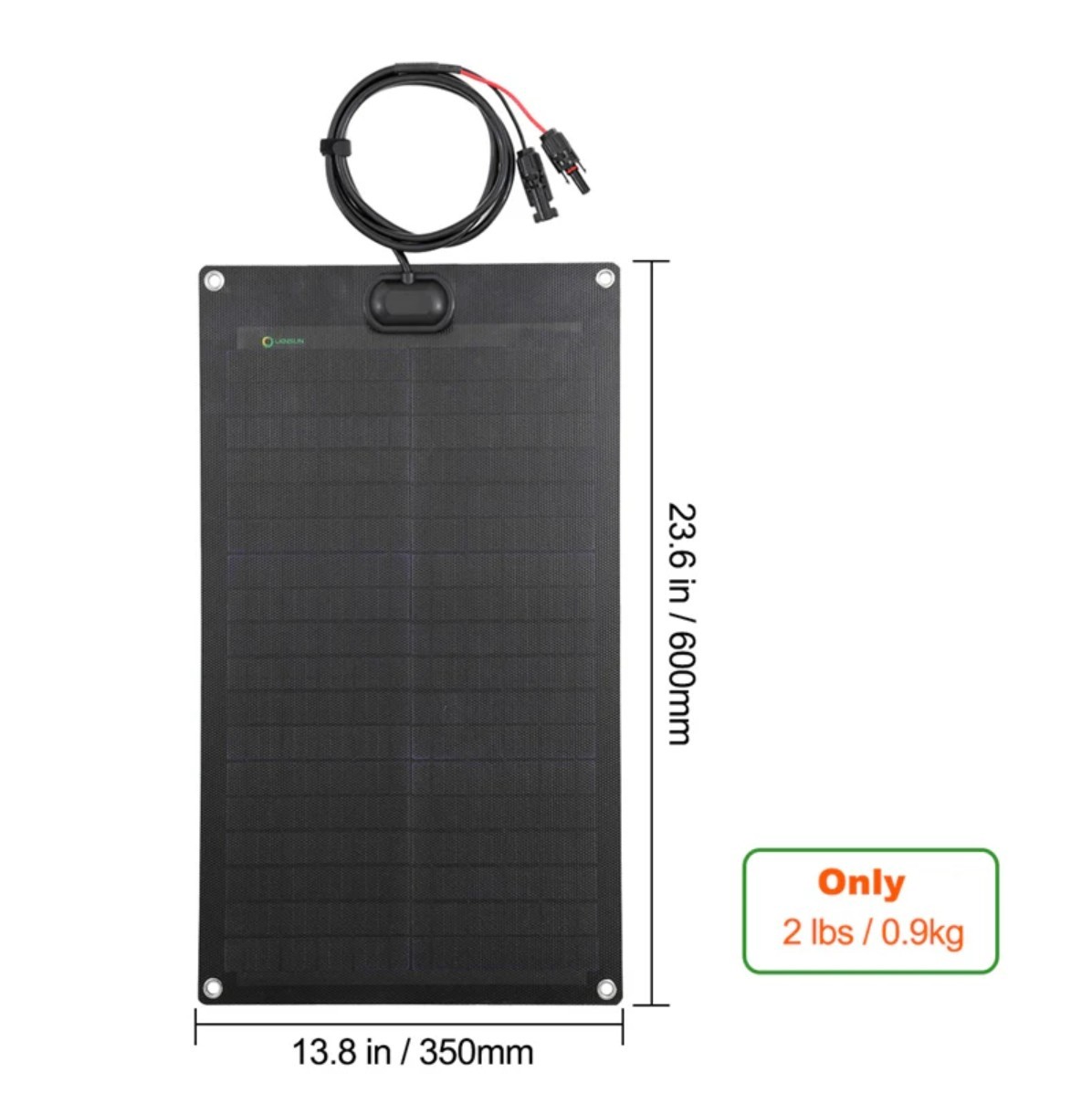Lensun LS-30FX2 Flexible Solar Panel 30W 12V
