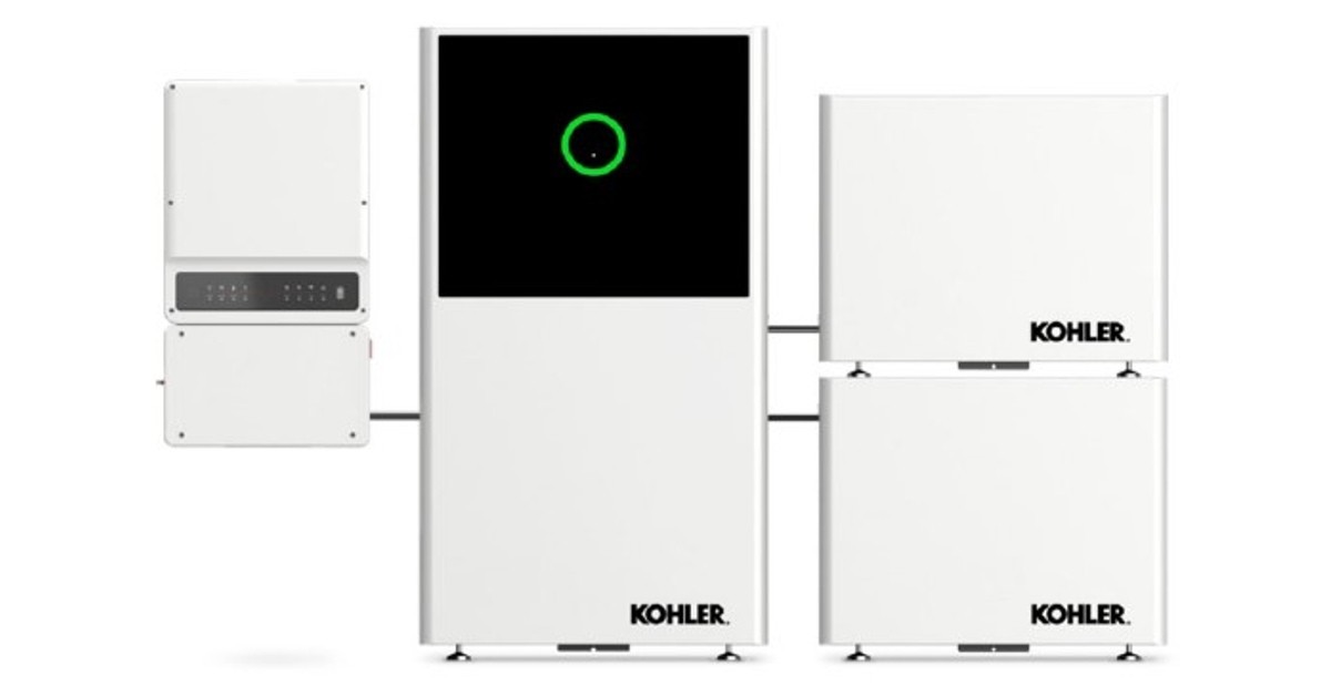 KOHLER 7.6KW Solar Power System with 20Kwh w/Aptos panels complete DIY kit