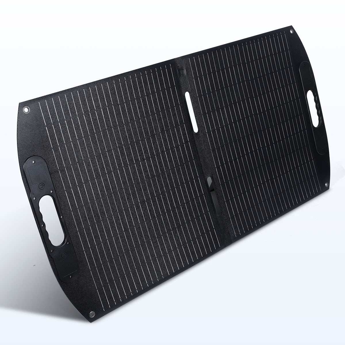 Bifacial Solar Panel 100W Foldable Solar Charger For Car Boat Caravan Camping