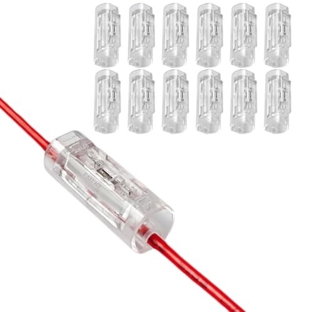 For Home Electrical Wire Connector Transparent Clip No Stripping Required