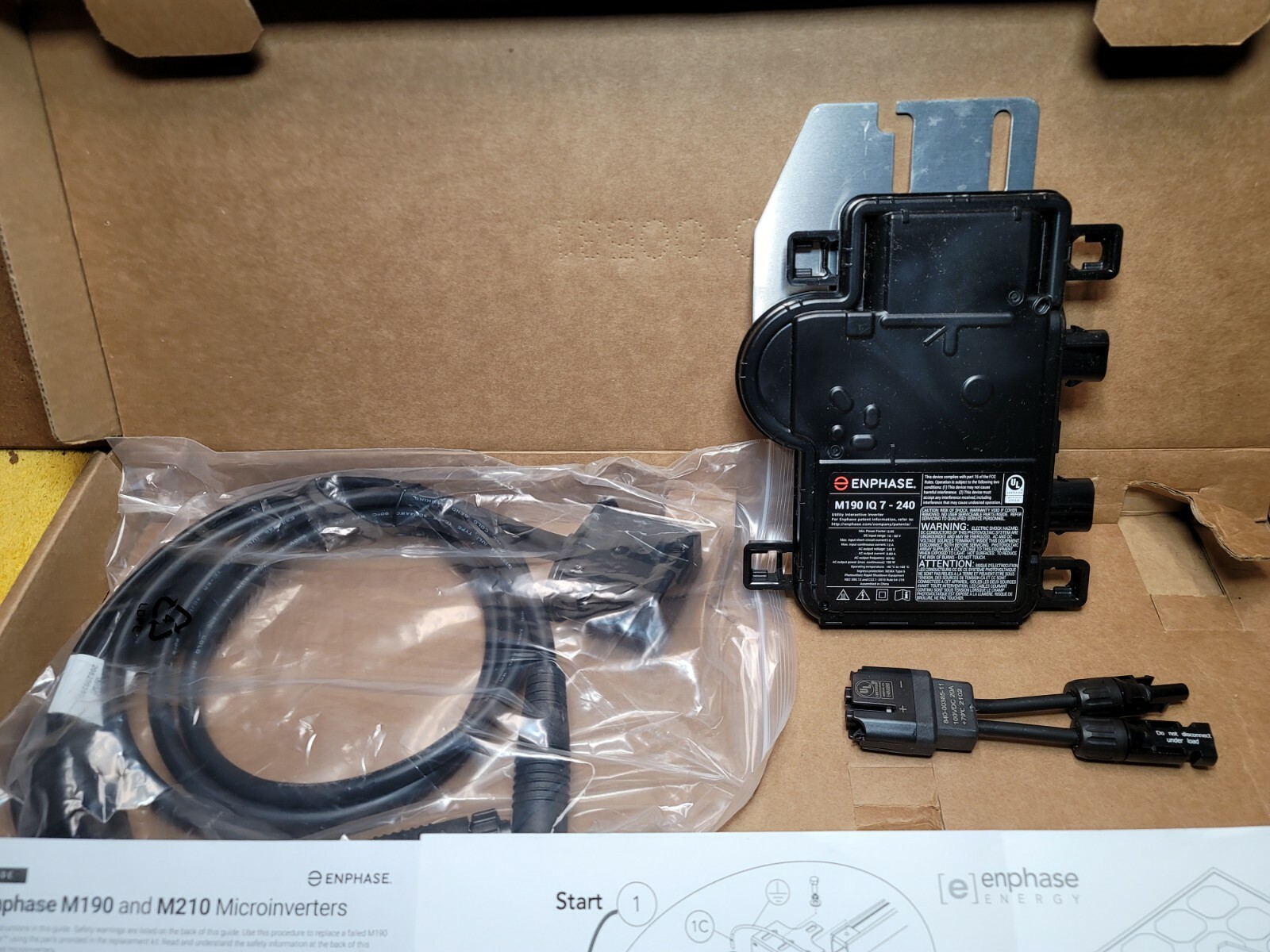 Enphase Energy M190240-IQ7-S22-RMA Kit NEW