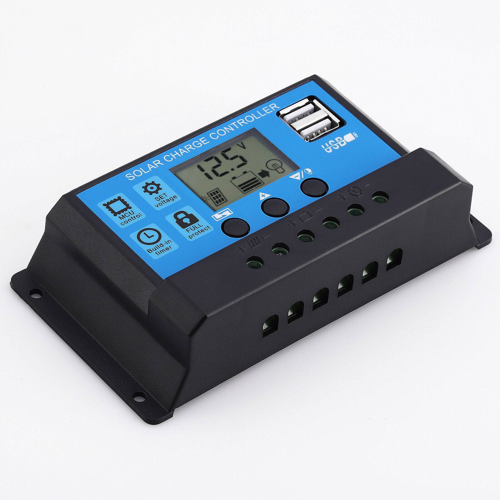 200 Watts Solar Panel Kit 100A 12V Battery Charger with Controller Caravan Boat