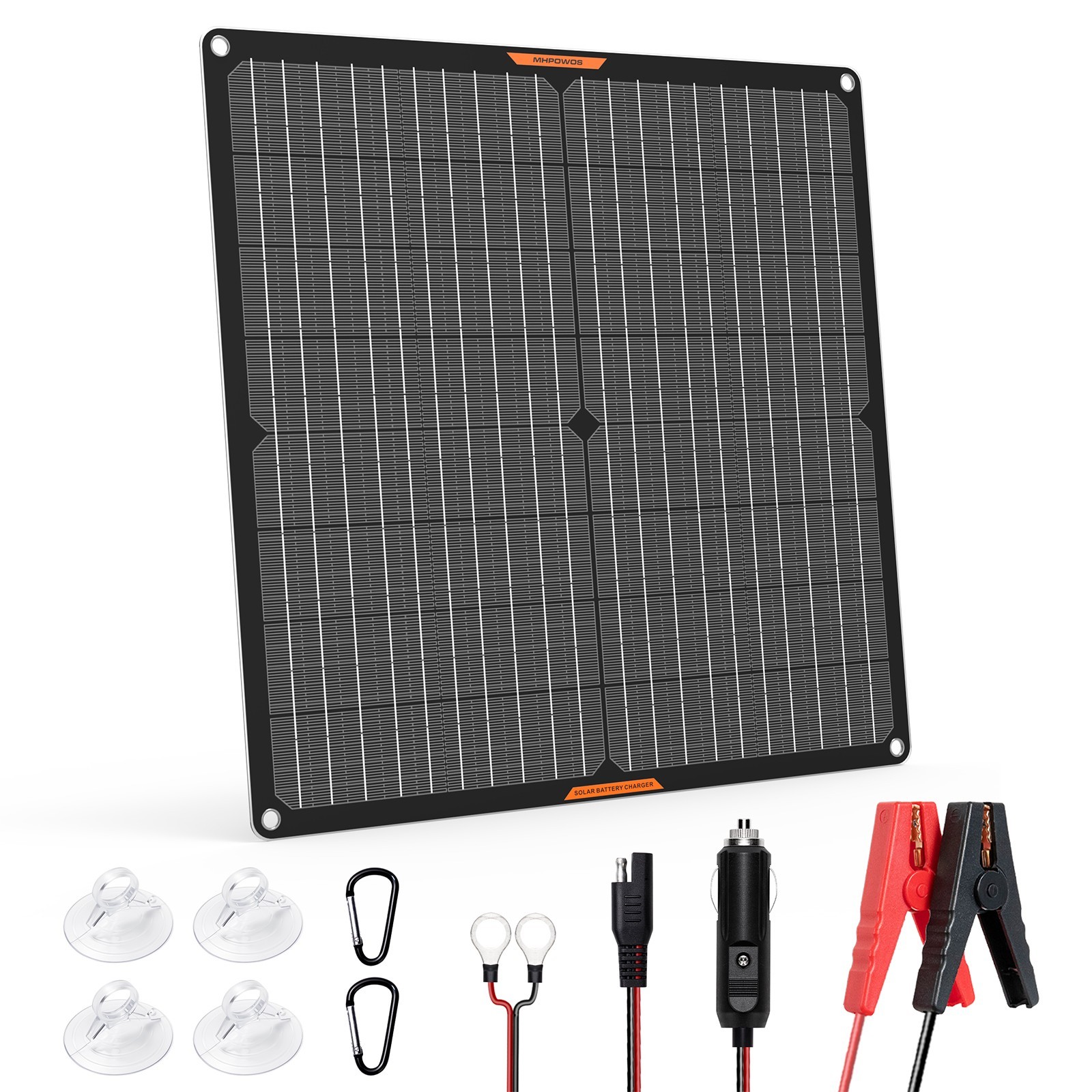 10W 20W 30W Solar Car Battery Charger Maintainer 12V Waterproof Solar Trickle