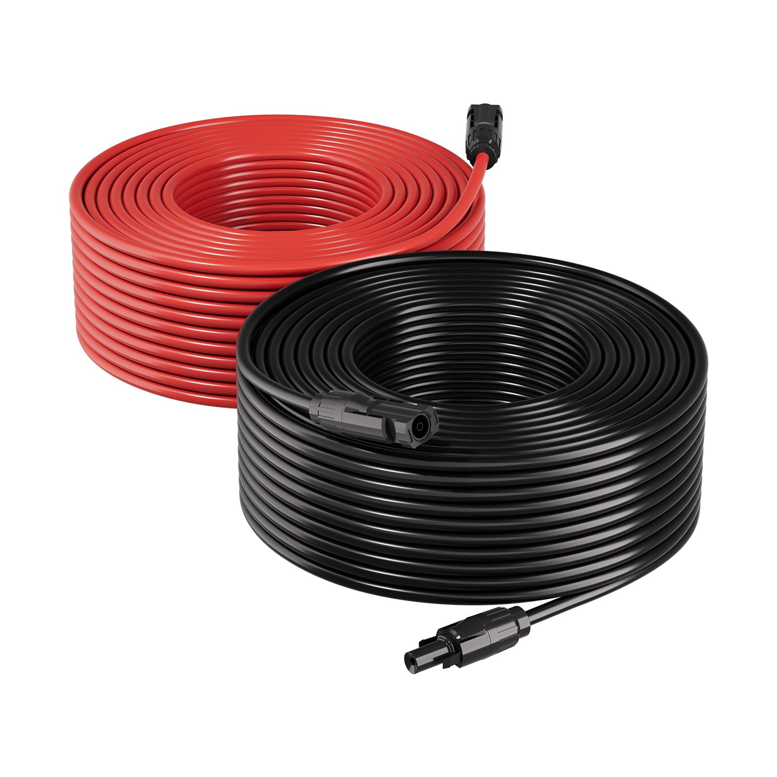 VEVOR Solar Panel Extension Cable 65 ft 10 AWG Solar Panel Wire with Connectors
