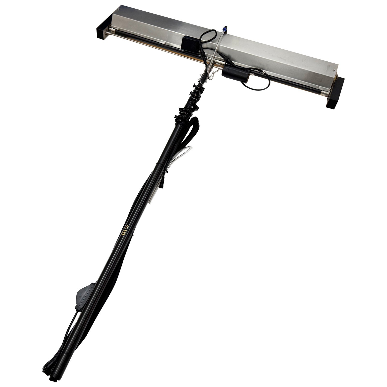 3.5M Electric Solar Panel Cleaner for Roof Mounted & Commercial PV Systems