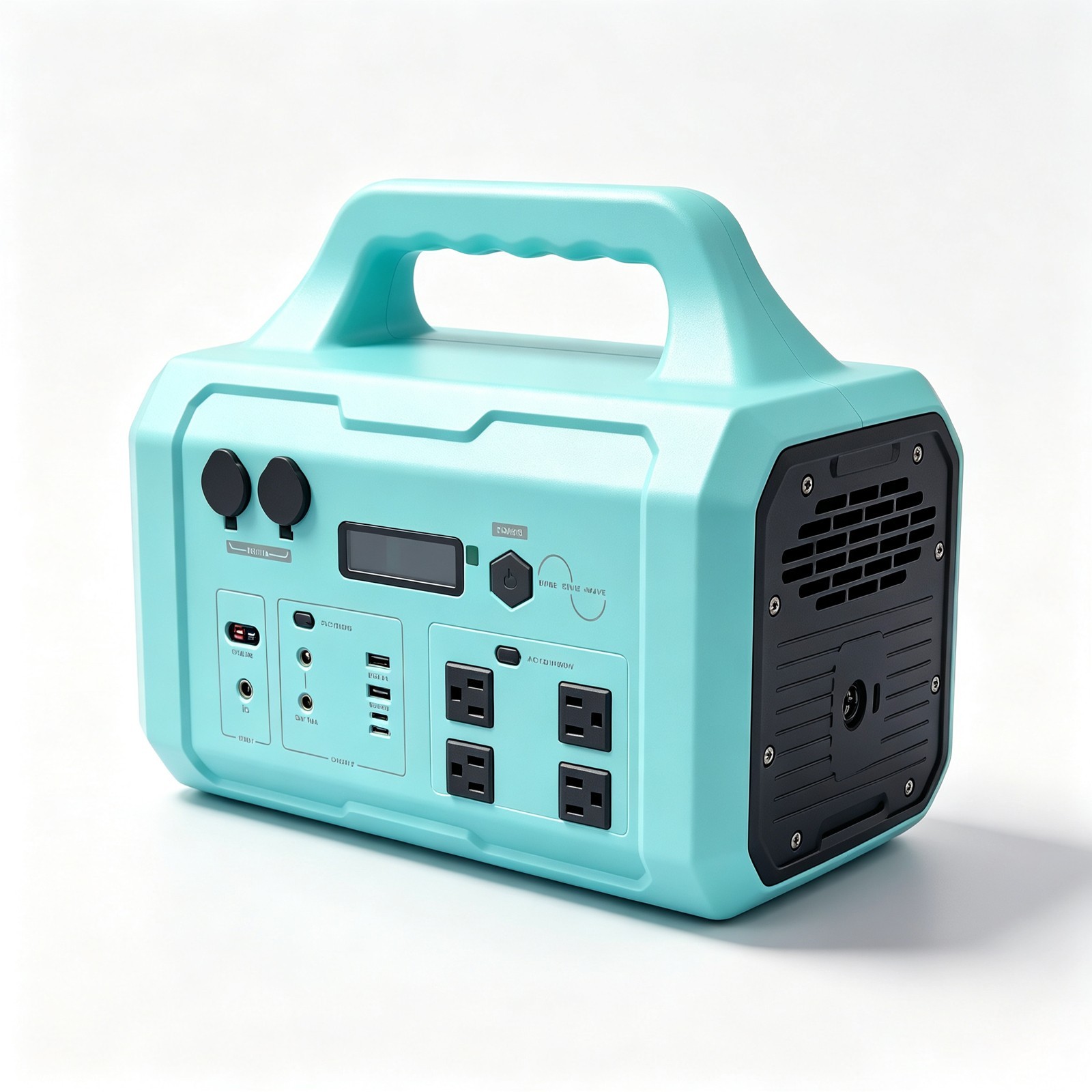 1000W 1024Wh Blue LiFePO4 Portable Pure Sine Wave Fast Charge Power Station