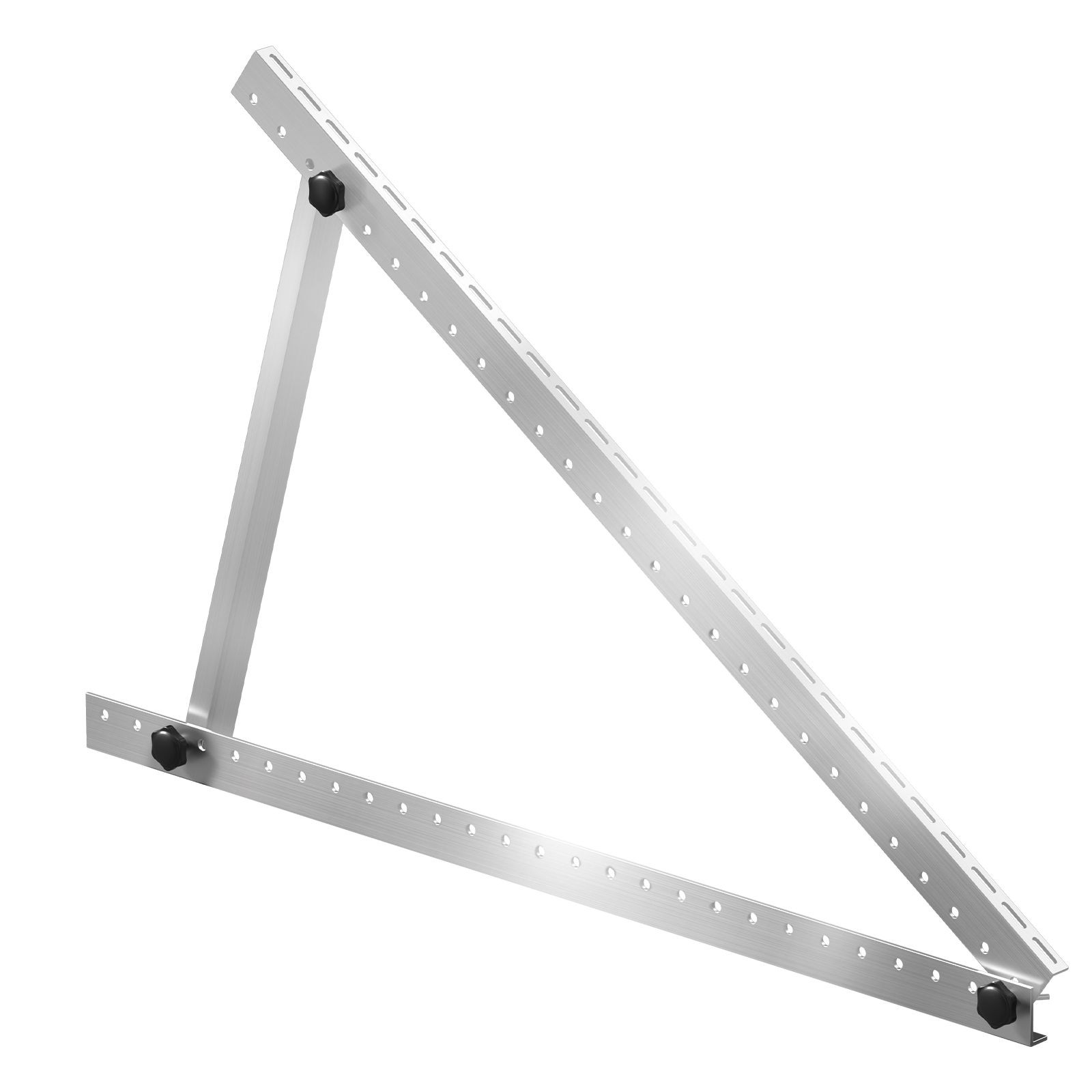 2 Sets Solar Panel Mounting Brackets 45-Inch,0 to 90° Adjustable Tilt Mount