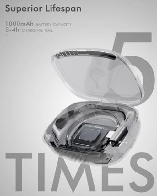 Updated Charging Case Compatible with Oura Ring 4 & 3 Charger, Wireless Power