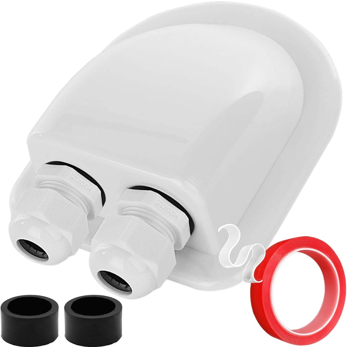Double Cable Entry Gland – Perfect for Solar Projects on Yachts & Cabins