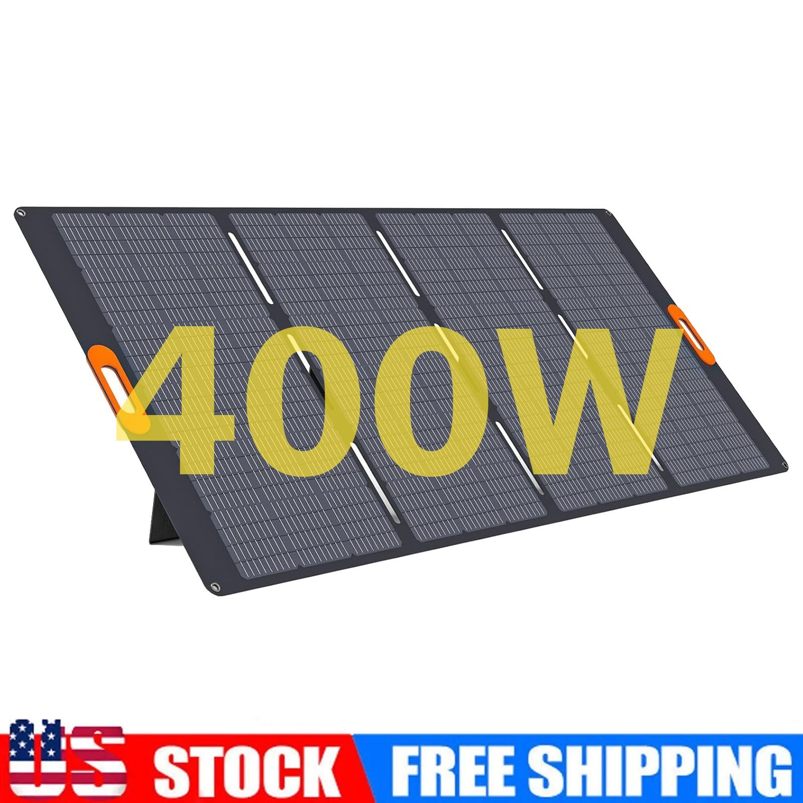 ALLWEI Portable Solar Panel 400W Foldable Monocrystalline Power Charger