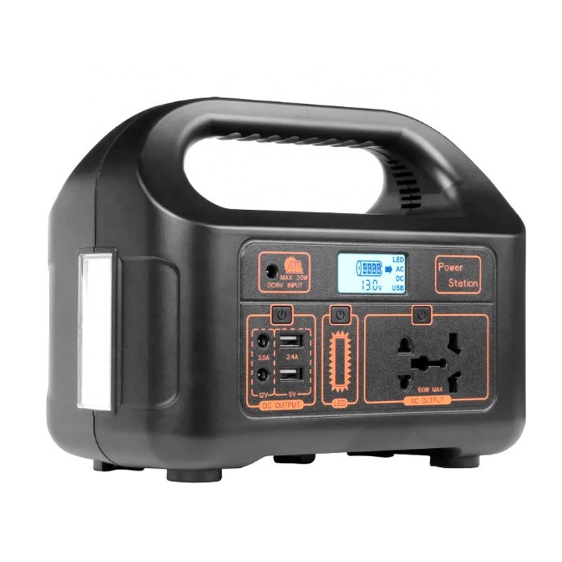 Portable Power Station 150W 144Wh AC Outlet Backup Lithium Battery Emergency