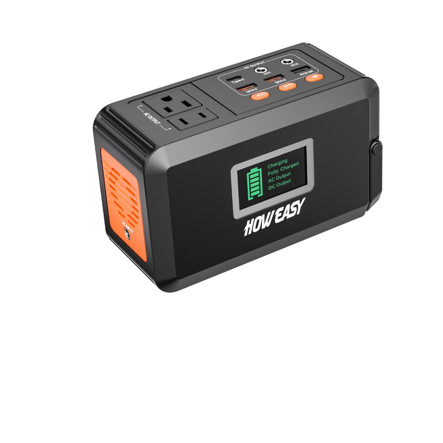 Versatile 120W Portable Power Station with LED Light – Perfect for Emergencies