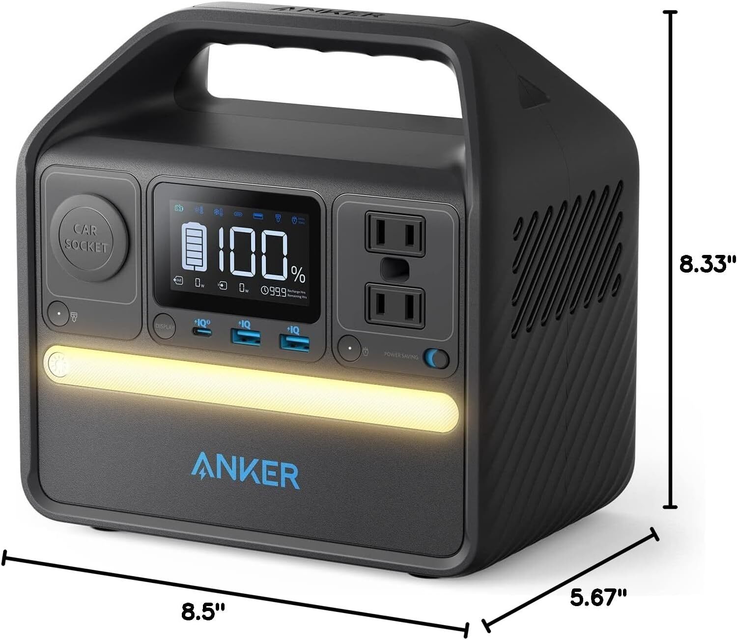 Anker Portable Power Station 300W/388.8Wh Solar Generator Power Sup⁣ply| Refurb