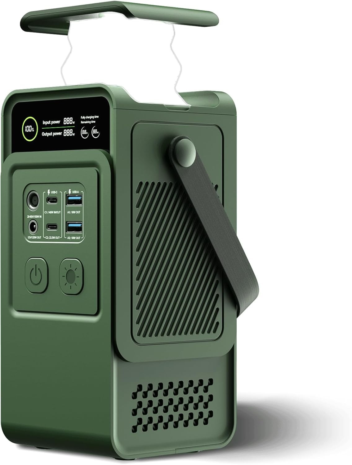 Portable Power Station Power bank 200W 60000 Mah LiFePO4 Battery