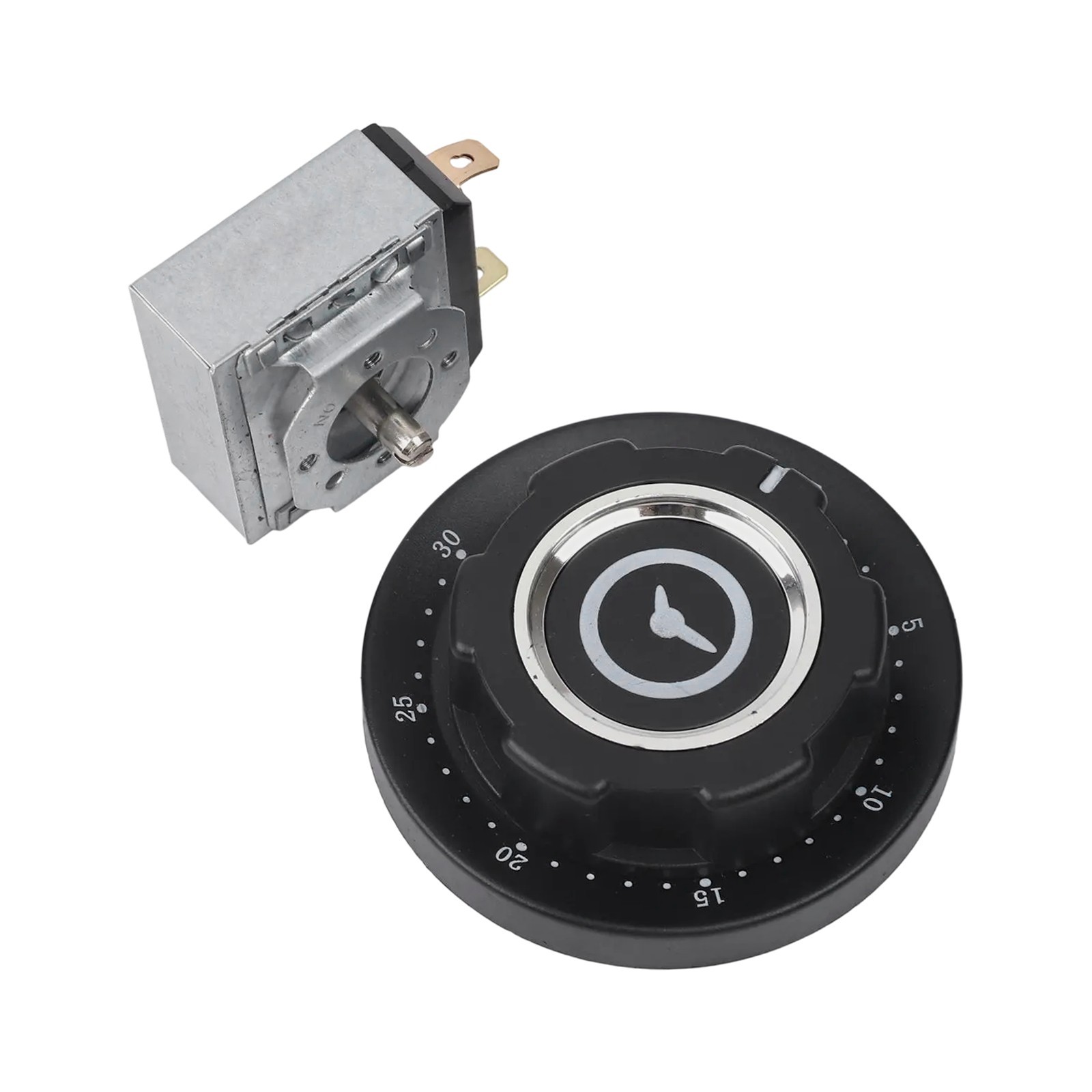 Clear Bell Mechanical Timer Switch for Convenient Cooking Notifications