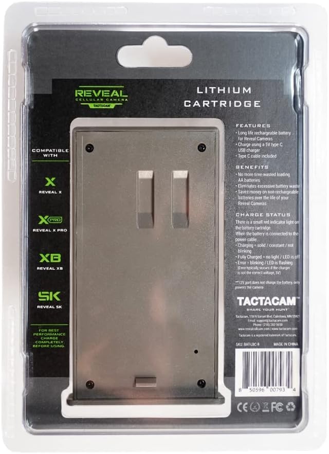 Efficient Solar Panel and Battery Pack for All Reveal Trail Camera Models