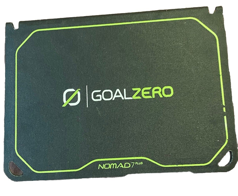 Goal Zero Nomad 7 Plus Portable Solar Panel, Charging Station Hiking,Camping