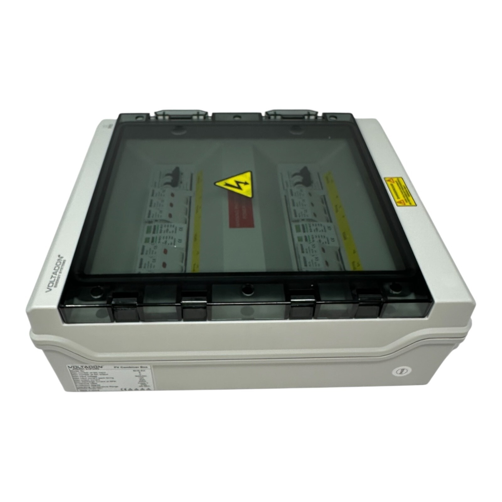 Solar PV Combiner Box 6-Way in 2-Way Out Surge Protection Fuses Waterproof