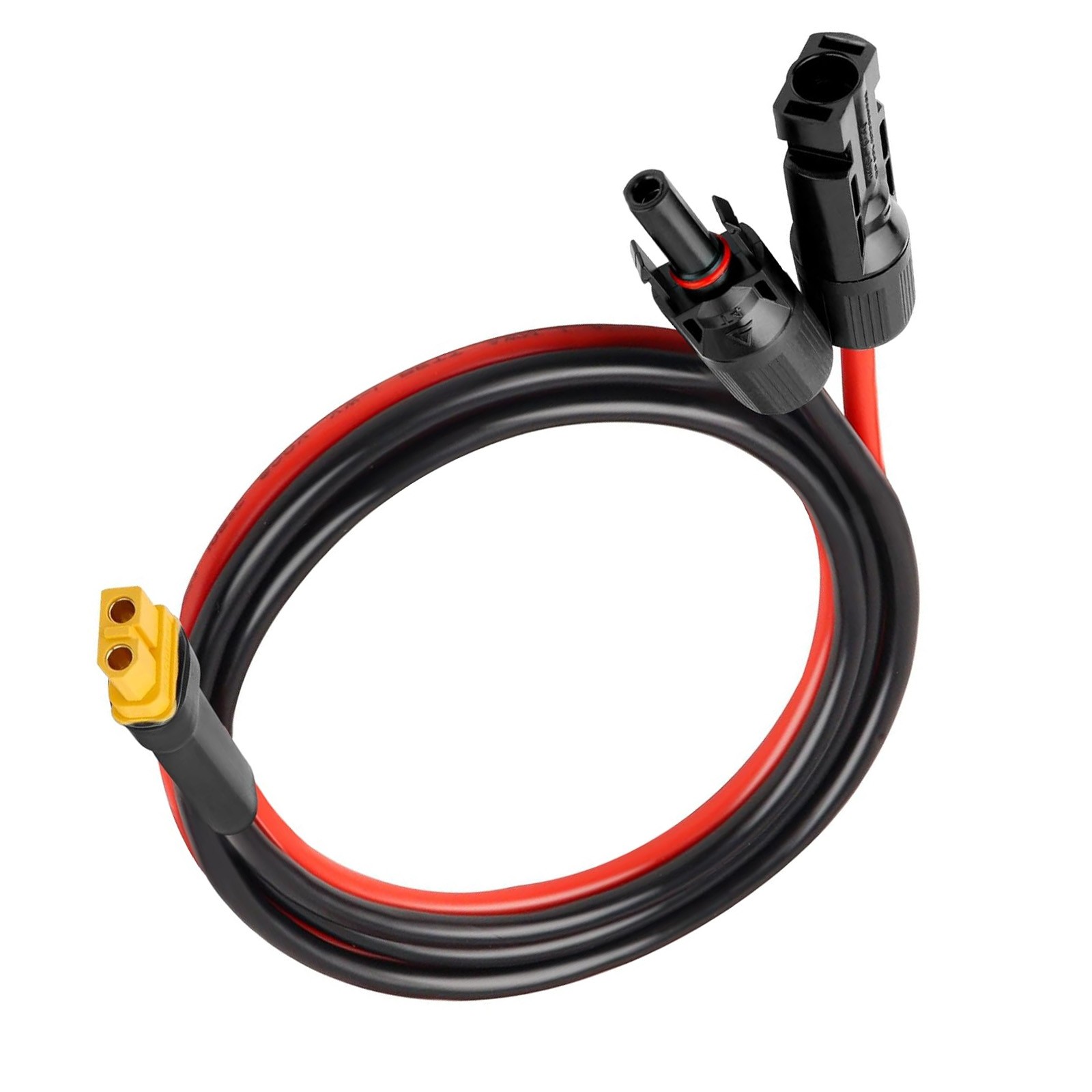 10 AWG XT60 Female Connector Adapter to Solar Battery Extension Cable 3.3FT