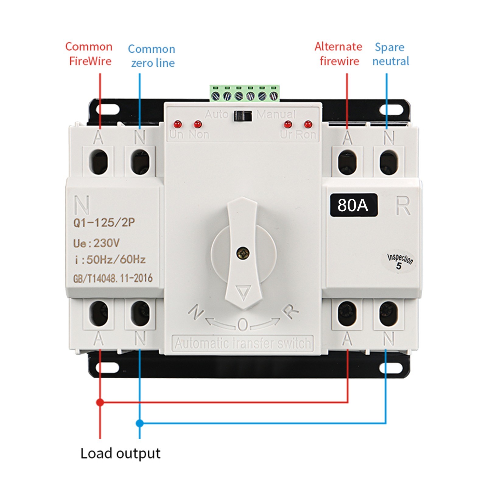 2P4P three phase automatic transfer switch Ensuring uninterrupted power supply