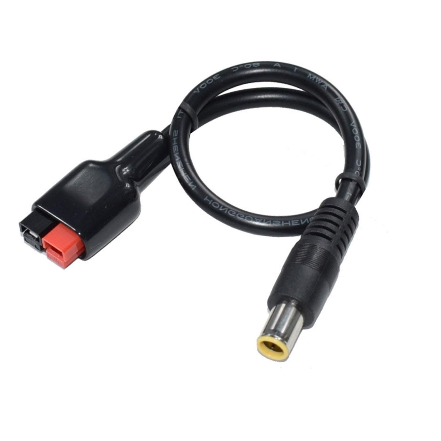 16AWG DC 8mm to 45A Connector Cable, Solar Panel Adapter, 1ft for Powerpole