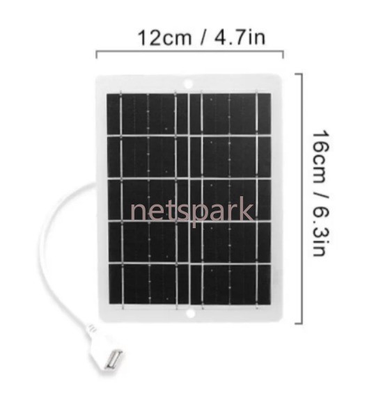 Solar Panel Charger 5V 2W 3W 6W 8W 10W USB Flexible Solar Power Generator Panel