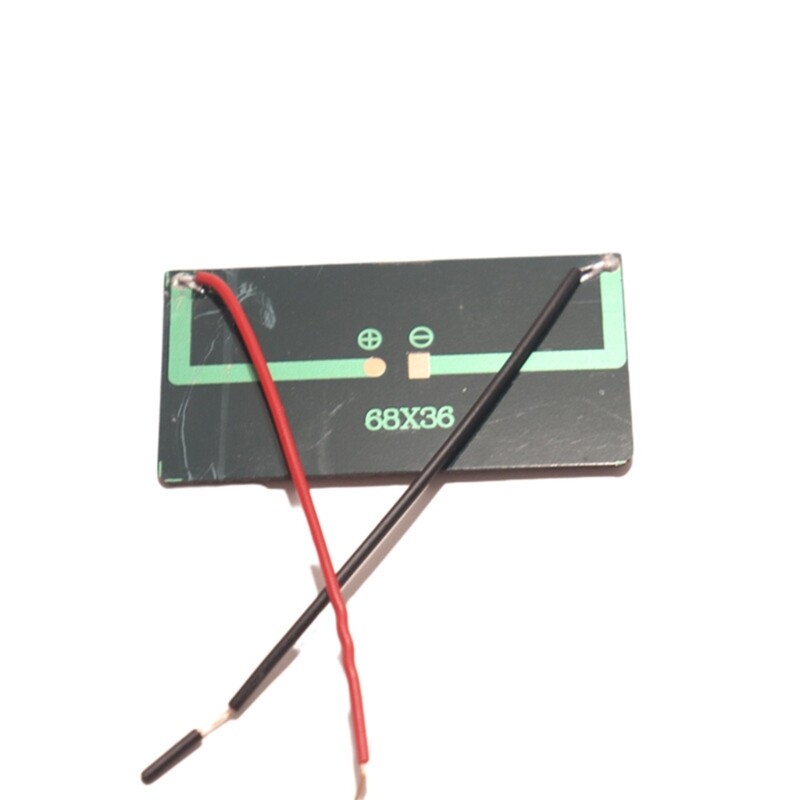 Miniature Solar Panel 5V Small 5V 60mA Solar Cell 68x36mm for Outdoor