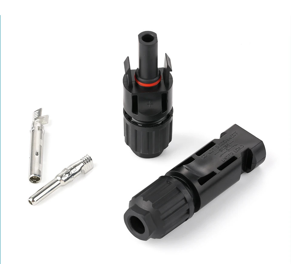50 Pairs PV Connector 1000V DC 30A Male Female for 2.5/4/6mm² For Solar Cable