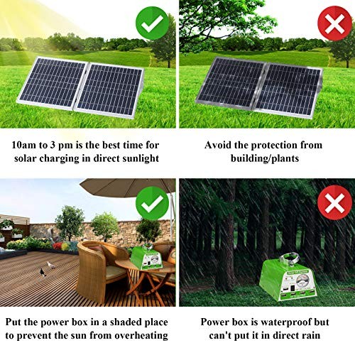 Solar Lights for Inside, 4 Bulbs Solar Shed Lights with On Off Switch, 30W