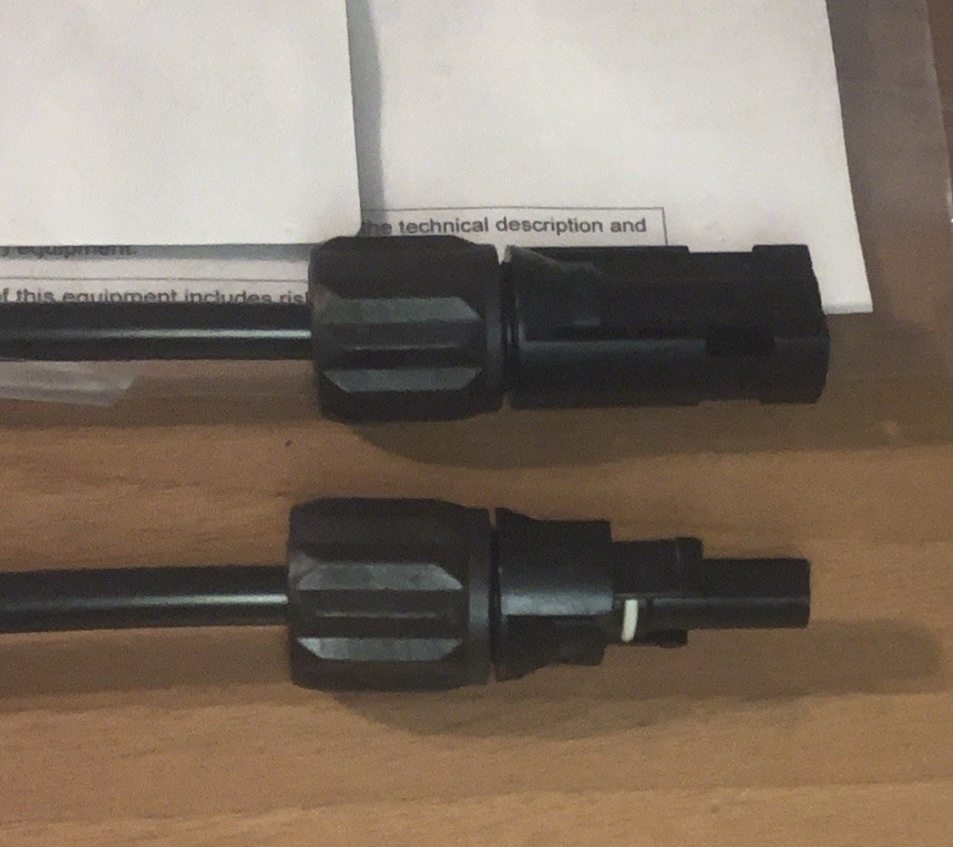 Enphase Solar Lok MC3 (H4) Converter Cable for Solar Panel – PN 860-00043