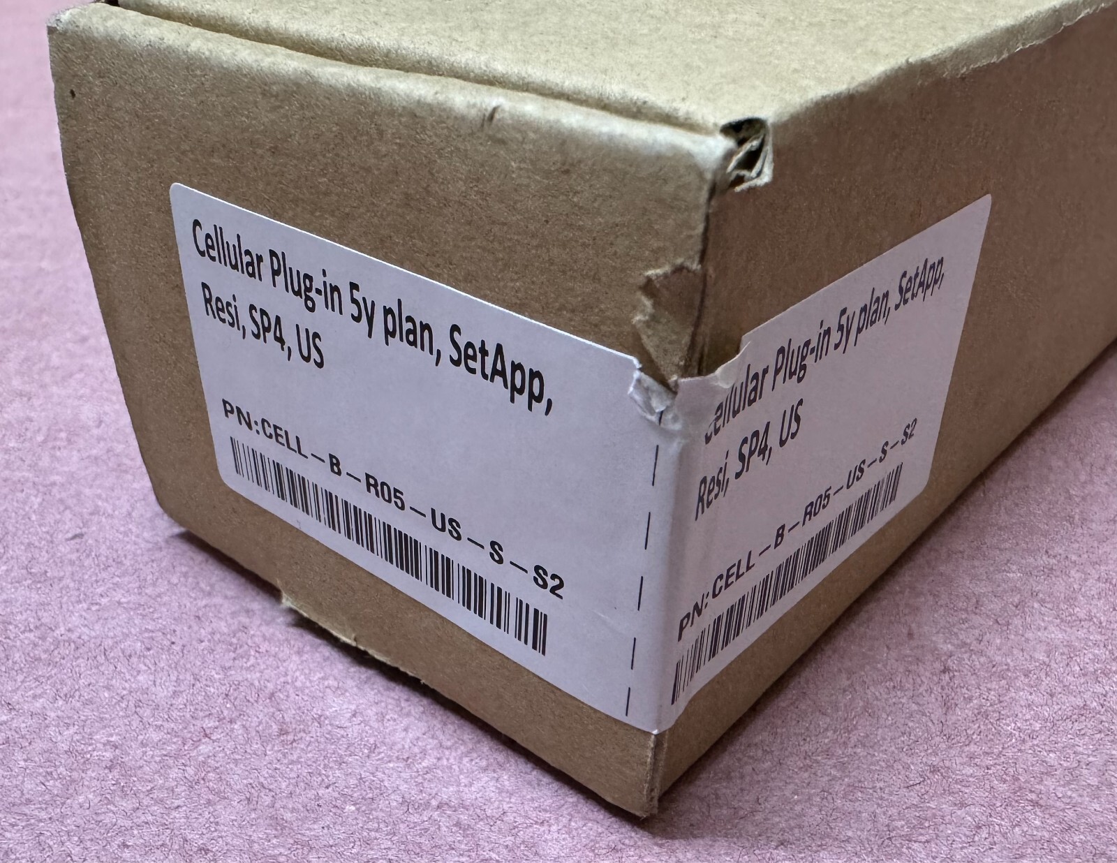 SolarEdge Cell-B-RO5-US-S-S2 Cellular Plug In 5y Plan, SetApp, Resi, SP4, US