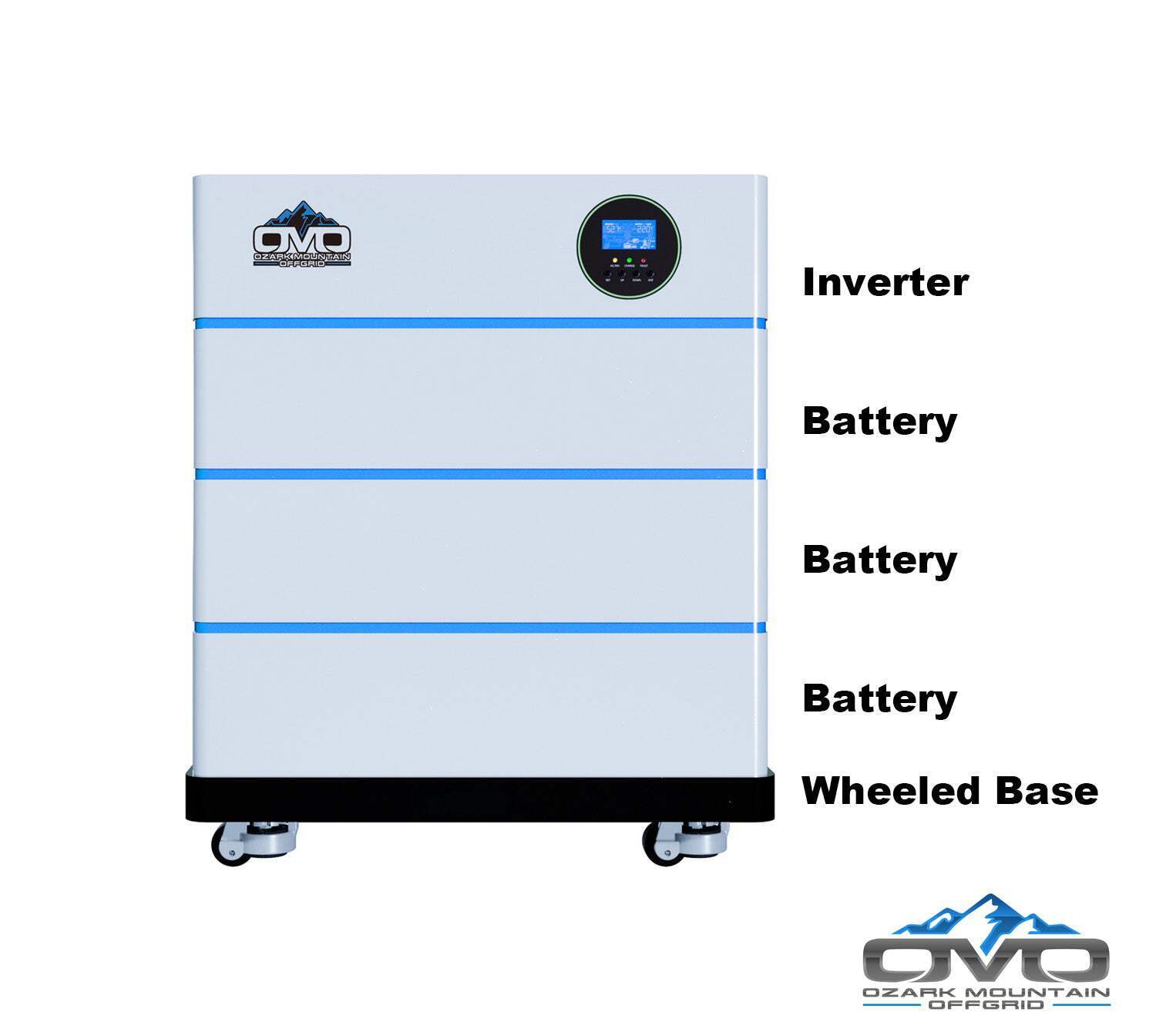 3.3KW OMO All-In-One Customizable Stacking Inverter/Battery System 5500W Inverte