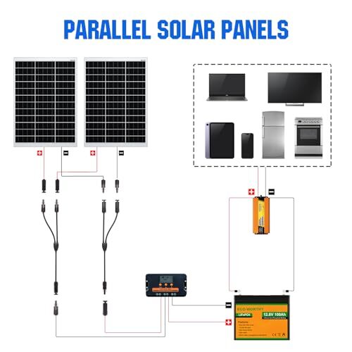 4 Pair Solar Connectors 30a Y Branch Parallel Pv Adapter Cable Wire Plug Tool Ki